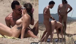 Sexox br orgia na praia na frente de todos e seu namorado corno olhando